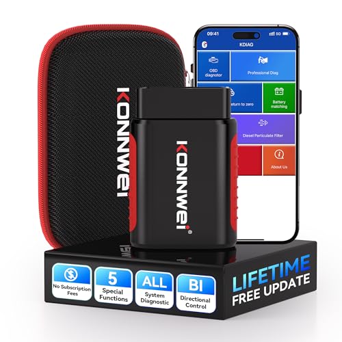 KONNWEI Bluetooth OBD2 Full System Diagnostic Scanner