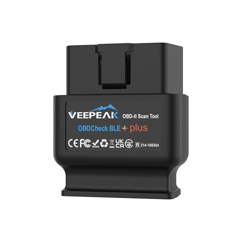 Veepeak Bluetooth OBD-II Scanner for iOS & Android
