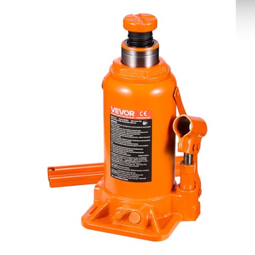 20 Ton Hydraulic Bottle Jack with Extended Lifting Range