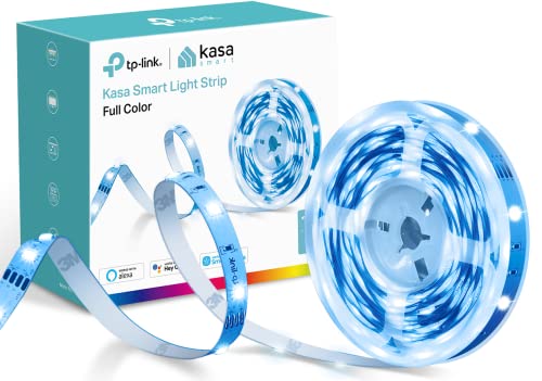 Kasa 16.4ft Smart LED Light Strip with 16 Million Colors and Voice Control