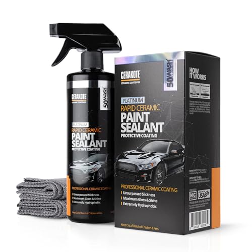Cerakote Platinum Rapid Ceramic Paint Sealant Spray - 14 oz