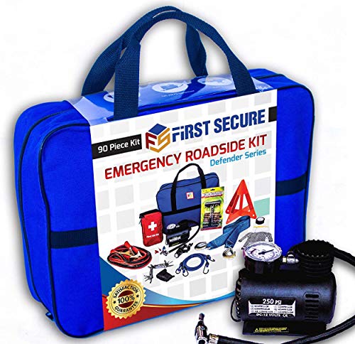 Comprehensive Car Emergency and Roadside Safety Kit