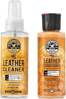 Chemical Guys Leather Cleaner and Conditioner Kit, 4 oz Each