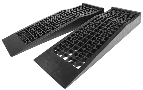 MaxxHaul Low Profile Car Ramps with 4,400 lb Capacity