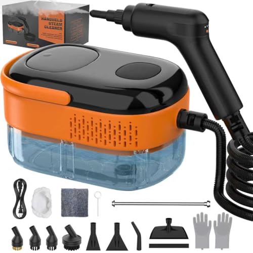Koutop Portable Handheld Steam Cleaner with 16 Attachments
