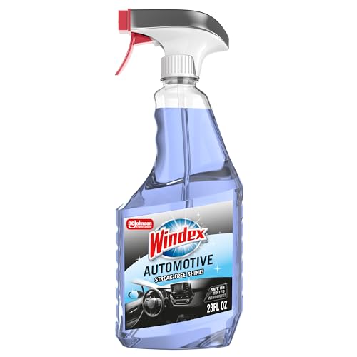 Windex Automotive Car Glass Cleaner ,  Streak-Free Shine for All Car Windows and Surfaces