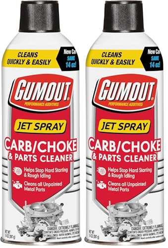 Gumout Carburetor and Choke Cleaner Spray - 14 Oz, Pack of 2