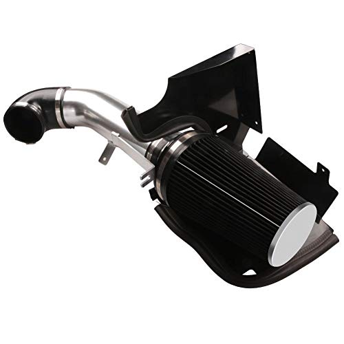 4" Cold Air Intake System with Heat Shield for GMC/Chevy V8 4.8L-6.0L Trucks