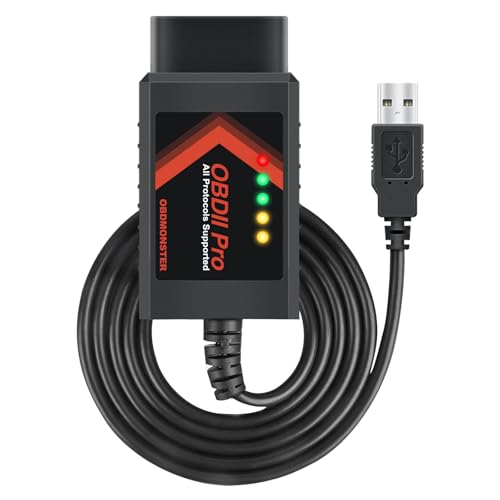 ELM327 OBD2 USB Diagnostic Adapter for Windows