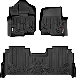 Weathertech Custom Fit Floor Liners for Ford F-150, Black