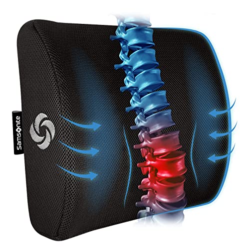 Ergonomic Memory Foam Lumbar Support Pillow