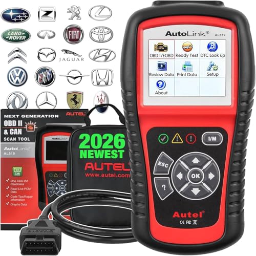Autel AL519 OBD2 Scanner - Professional Car Diagnostic Code Reader