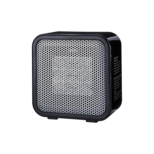 Compact Ceramic Space Heater with Tip-Over Protection