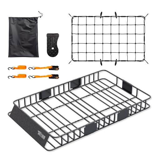 64"x39" Extendable Heavy Duty Steel Rooftop Cargo Carrier Basket