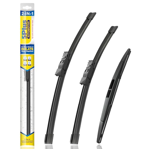 Silicone Windshield Wiper Blades Set for Subaru Crosstrek and Impreza (26"/16"/12")