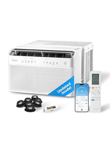 Midea 8,000 BTU U-Shaped Smart Inverter Window Air Conditioner