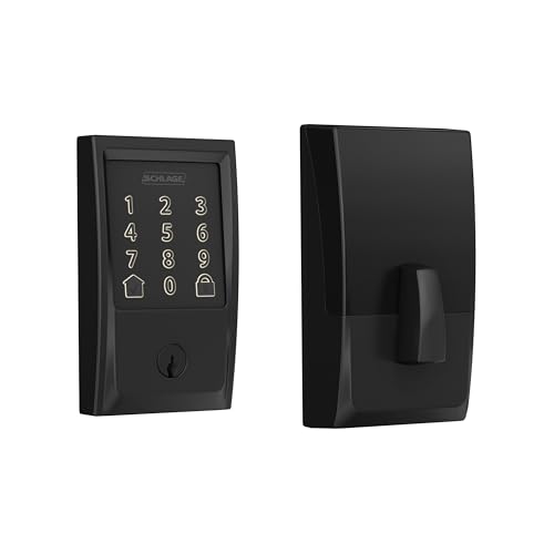 Schlage Encode WiFi Smart Deadbolt Lock - Keyless Entry with App & Voice Control