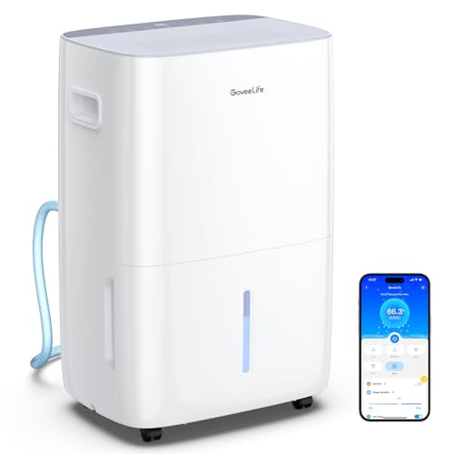 GoveeLife Smart Dehumidifier with Pump for Large Spaces