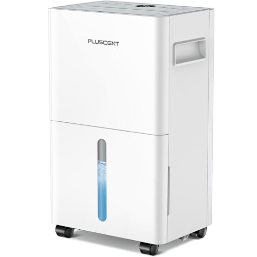 PLUSCENT 21-Pint Dehumidifier for 1,500 Sq. Ft. Spaces