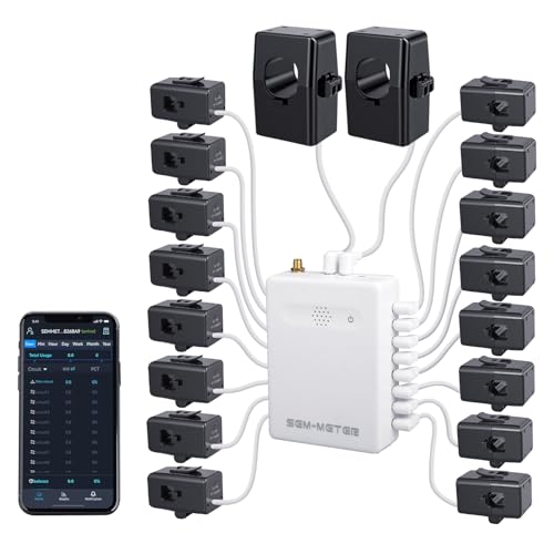 Smart Home Energy Monitor with 16 Circuit Sensors