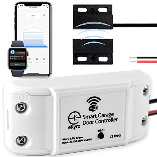 Smart WiFi Garage Door Opener with Voice Control