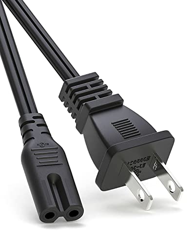 15ft 2-Prong AC Power Cord with Figure-8 Connector