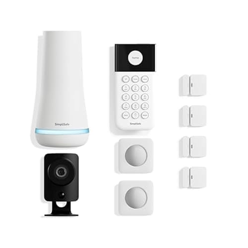SimpliSafe 9-Piece Wireless Home Security System with HD Camera