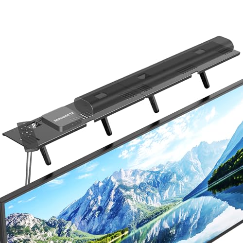 No-Drill Steel Soundbar Mount Shelf for TVs
