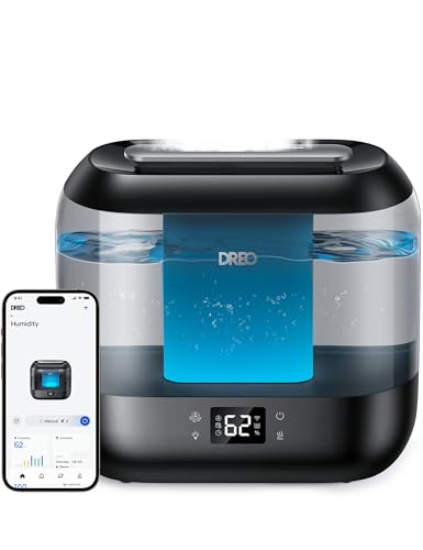 Dreo 4L Smart Cool Mist Humidifier for Large Rooms with Voice & App Control