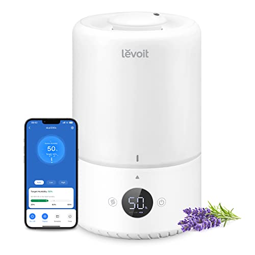 Levoit Smart Top Fill Cool Mist Humidifier with App & Voice Control