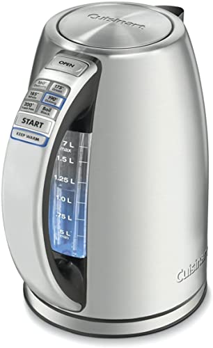 Cuisinart Electric Kettle with 6 Temperature Settings and Keep Warm Function