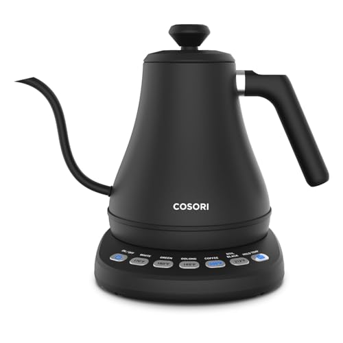 COSORI Electric Gooseneck Kettle with 5 Temperature Presets
