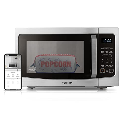 Toshiba 1100W Smart Countertop Microwave with Alexa and Sensor Reheat