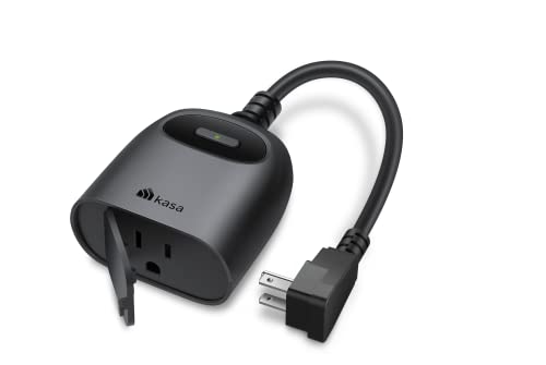 Kasa Outdoor Smart Wi-Fi Plug with Weather Resistance