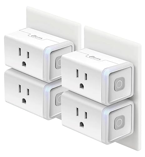 Kasa Smart Wi-Fi Plug 4-Pack