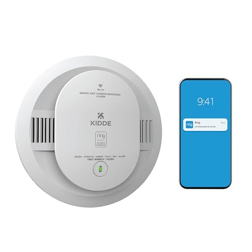 Kidde Smart Smoke and Carbon Monoxide Detector with App Alerts