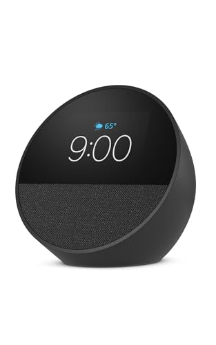 Amazon Echo Spot Smart Alarm Clock with Alexa