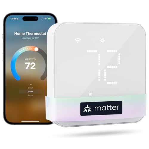 Meross Smart WiFi Thermostat with Voice and App Control