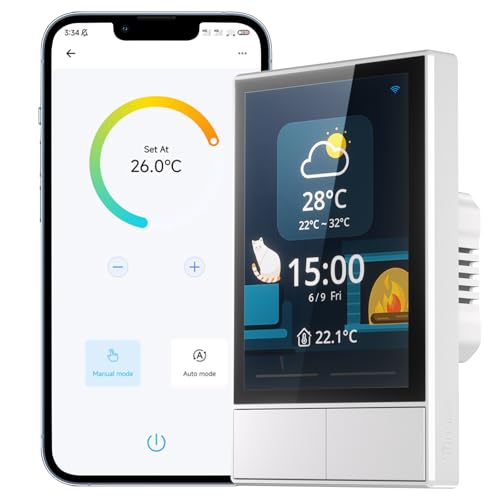 SONOFF NSPanel Smart Wall Switch with Touchscreen and Temperature Control