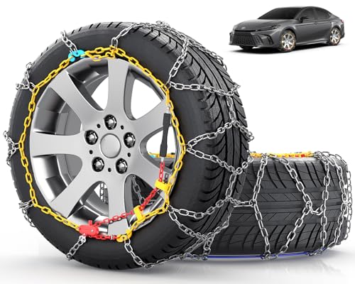 Easy Install Snow Chains for Passenger Cars and SUVs