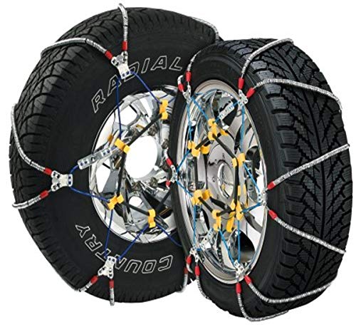 SCC Super Z6 Tire Chains for Passenger Cars, Pickups, and SUVs