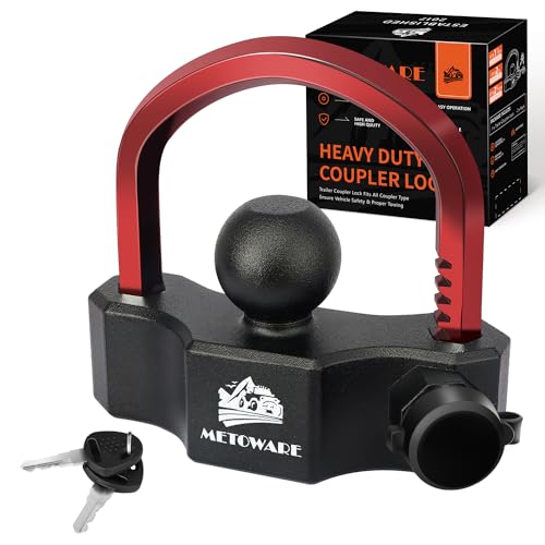 Adjustable Heavy-Duty Universal Trailer Hitch Lock