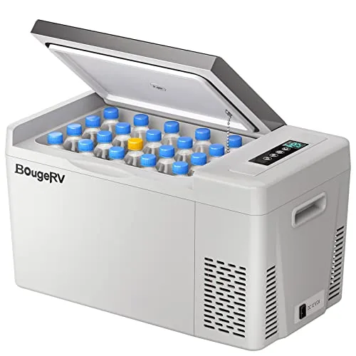 BougeRV CR22 23Qt 12V Freezer with Compressor Cooling