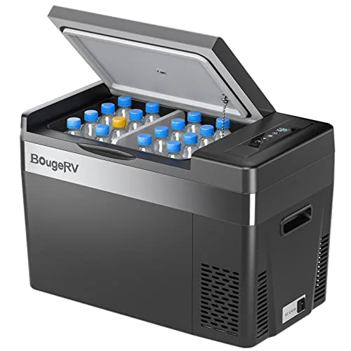 BougeRV CR28 30Qt 12V Portable Freezer -8F to 50F