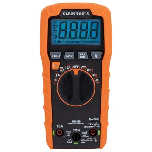 Klein Tools MM420 TRMS Auto-Ranging Multimeter 600V