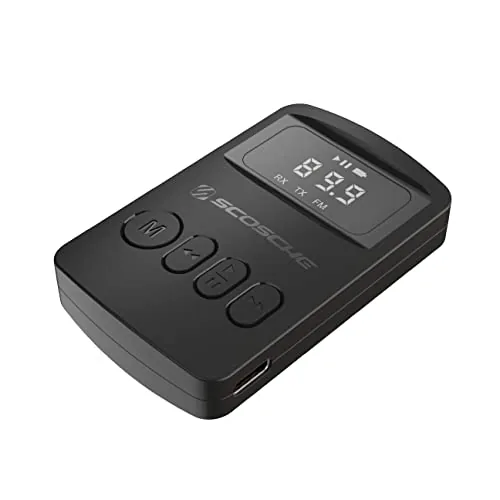 Scosche BTTRFM-SP1 3-in-1 Bluetooth TX/RX/FM Transmitter