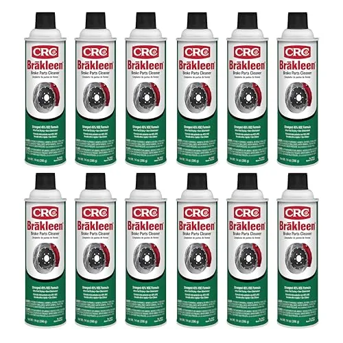 CRC Brakleen Non-Chlorinated Brake Parts Cleaner 12-Pack