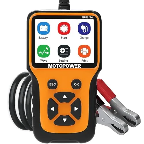 MOTOPOWER MP0515A 12V Battery and Charging System Tester