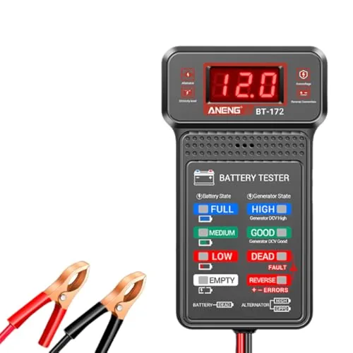 UHANBUT 12V Battery and Alternator Tester