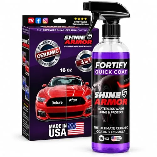 SHINE ARMOR Fortify Quick Coat Ceramic Spray 16oz